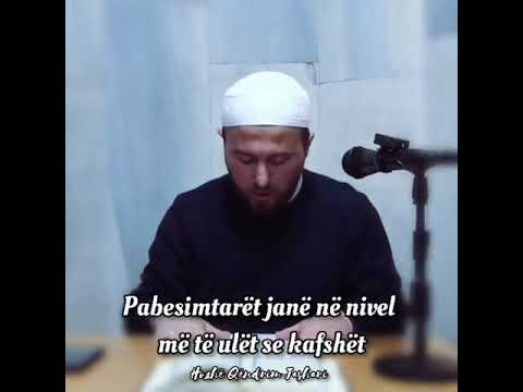 Hoxhë Qëndrim Jashari-Pabesimtarët janë në nivel më të ulët se kafshët