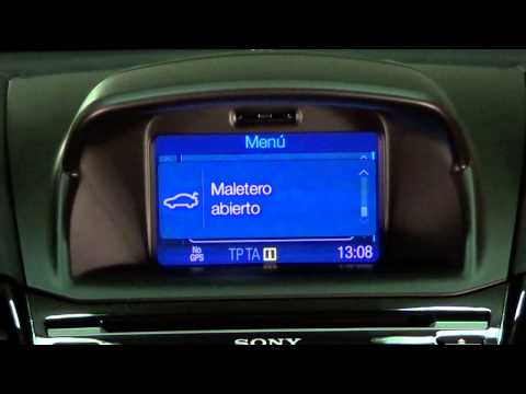 Ford Fiesta ST. Modelo 2013. Información y ajustes. Navegador SD Sony