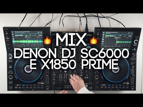 DENON DJ SC6000 PRIME + X1850 PRIME | Mix🔥