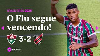ARANA MARCA NO ÚLTIMO MINUTO E FLU VENCE JOGAÇO! FLUMINENSE 3X2 ATHLETICO-PR