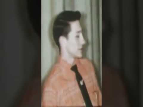 Thumbnail for Rare footage of Elvis Presley backstage in 1955💜💜🎸🎸 #elvispresley #kingofrockandroll #shorts by Elvis Presley