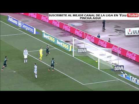 Real Sociedad vs Real Betis 1-1 Gol Jorge Molina Jornada 16 2013/2014 - AllGoalsLFP