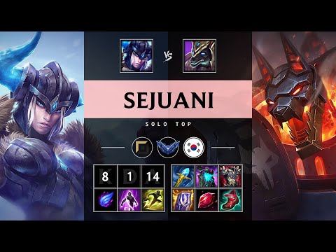 Sejuani Top vs Nasus - KR Diamond Patch 25.11