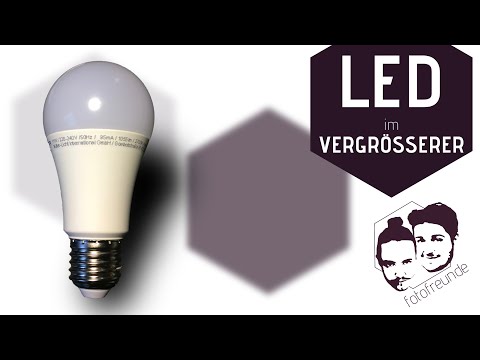 LED Lampe im Vergrößerer - geht das?