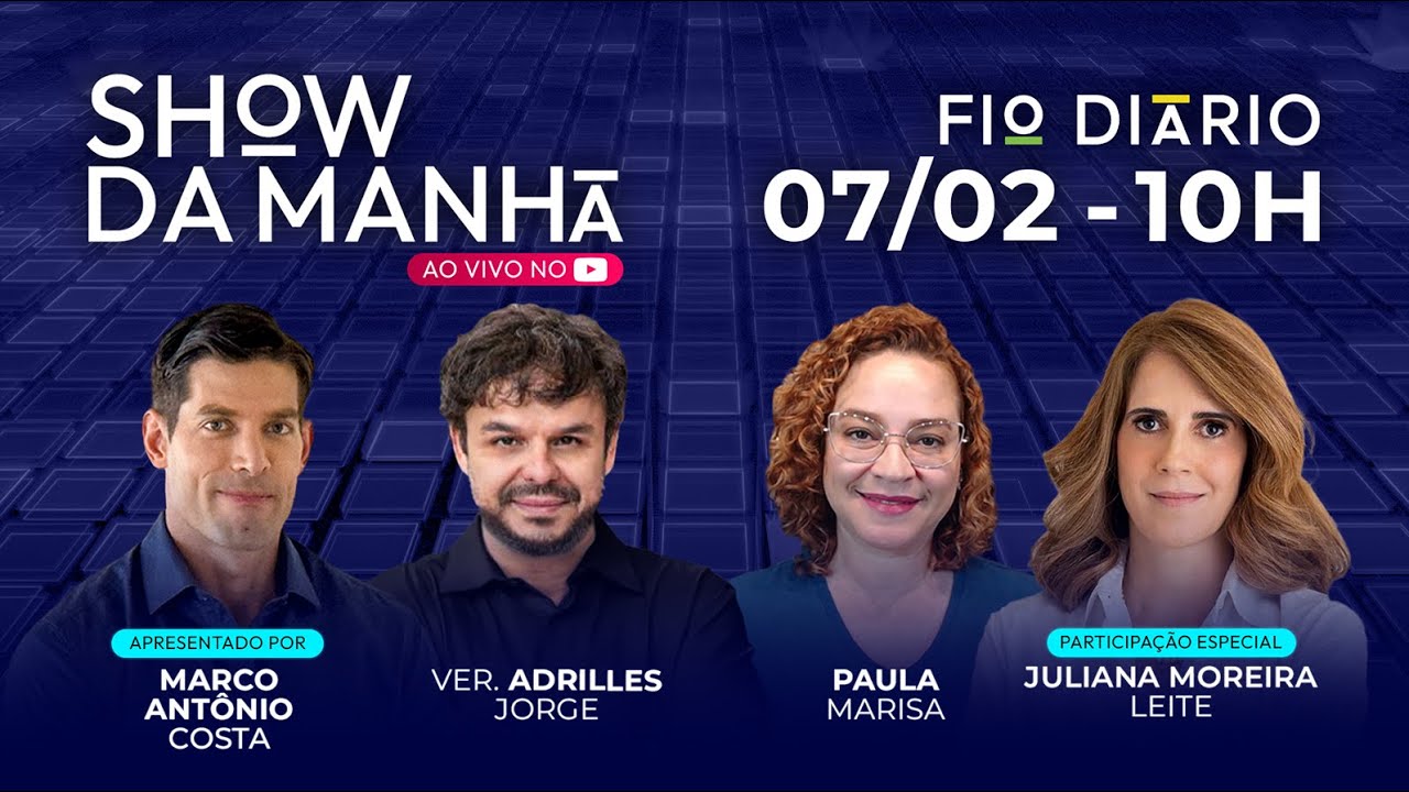 SHOW DA MANHÃ - LULA CULPA O POVO PELA INFLAÇÃO - 07/02/2025