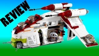 LEGO 7163 Republic Gunship 2002 LEGO Star Wars Review - BrickQueen