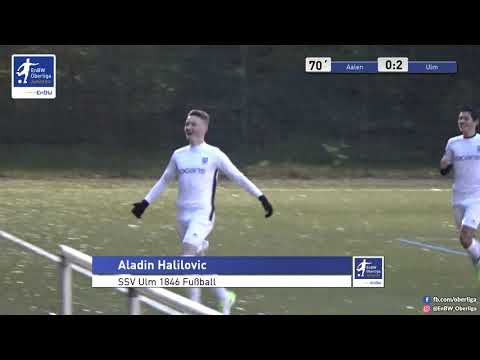 B-Junioren - 0:2 Aladin Halilovic - VfR Aalen gegen SSV Ulm 1846 Fußball