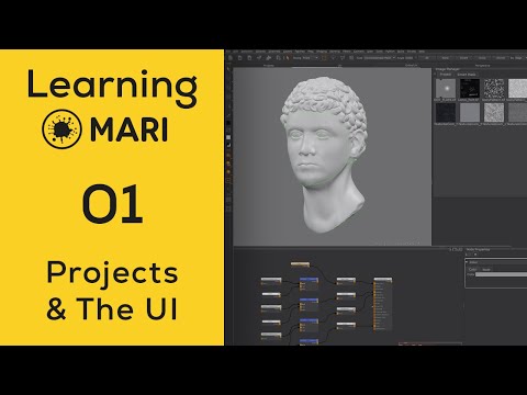 Mari for Beginners - 01: Projects & Navigating the UI