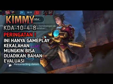Kimmy Steam Researcher We Lose | Farming And War Gameplay MLBB Mobile Legends