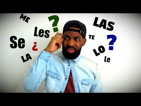 Learn DIRECT and INDIRECT object pronouns in SPANISH | (Lo, La, Los, Las VS Le, Les)
