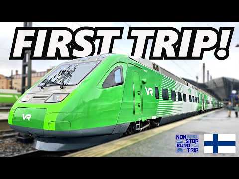 Private Room on Finland's NEW Flagship High-Speed Train!