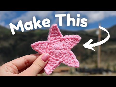 How to Crochet a Star for Beginners | Quick Project