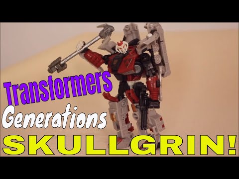 Transformers Generations Deluxe Class Skullgrin - GotBot True Review NUMBER 452