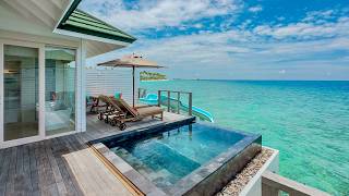 Ocean Villa with Pool & Slide Tour at Siyam World Maldives Island Resort