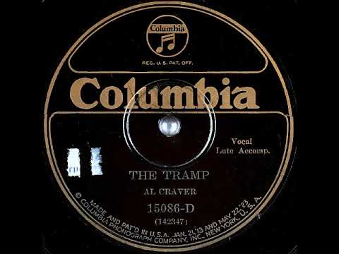 The Tramp ~ Al Craver (Vernon Dalhart) with Lute (1926)