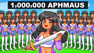 ONE BOY vs 1,000,000 APHMAUS in Roblox!