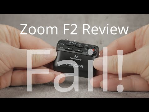 Zoom F2 Field Recorder - The unfinished review - a major fail
