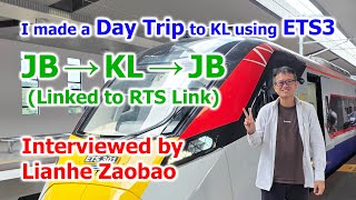 Download lagu ETS3 JB to KL (Full Review) Malaysia Newest Fast Train connects to RTS Link mp3