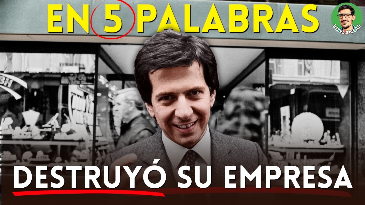 Un chiste destruyó a su empresa: el caso de Gerald Ratner │ #BIZELANEAS 295