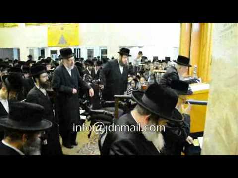 Seret Visnitz Rebbe Counts Last Sfirah Of 5771