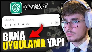 YAPAY ZEKA SIFIRDAN UYGULAMA YAPIYOR! (zengin oluyoruz!)