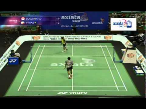 Great Badminton Reflex (Day 2 - Group Stage) - Vivas vs Sugiarto - Axiata Cup 2012