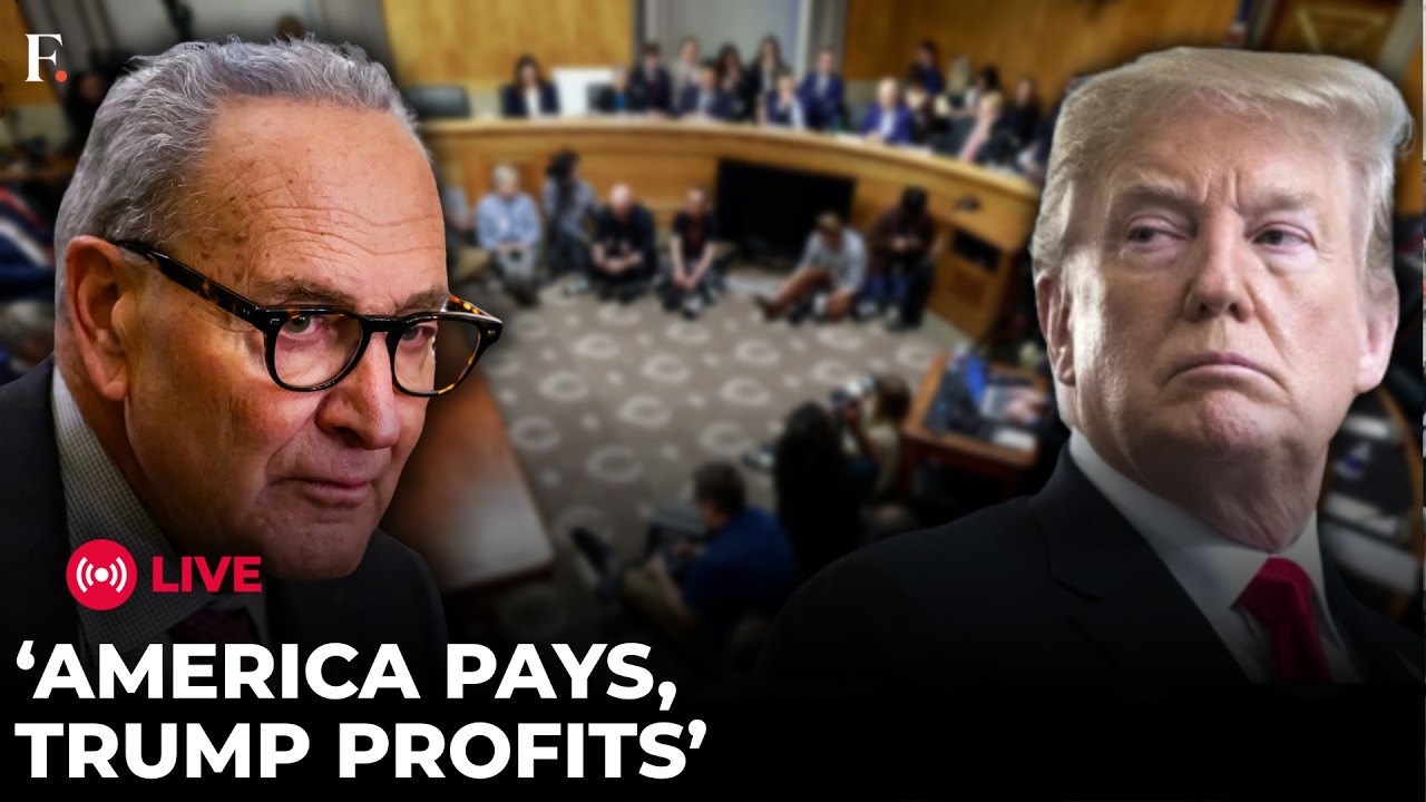 US Senate LIVE: Senate Minority Leader Chuck Schumer Tears Into Trump Over Iran War and Tariff War