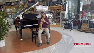Video thumbnail for Yamaha YSS-475 II Soprano Saxophone by Thomsun Music