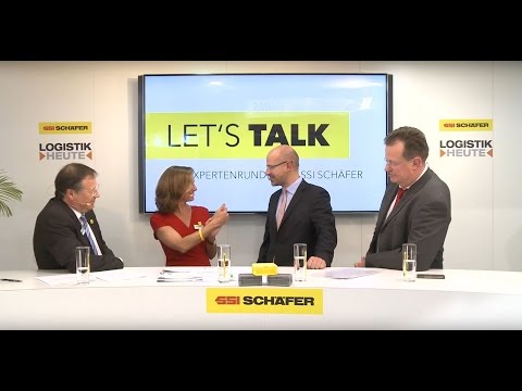 LET'S TALK "Intralogistik 4.0 / Industrie 4.0" KNV LOGISTIK | LOGISTIK HEUTE | SSI SCHÄFER