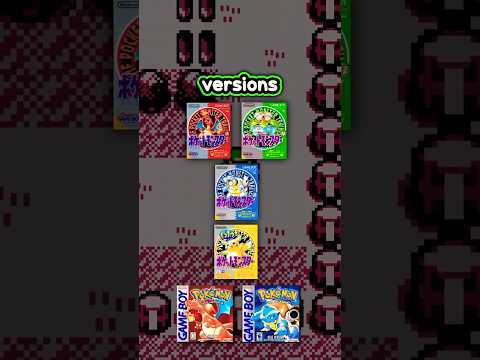 All Version Differences In Pokemon Red, Blue, Green, & Yellow!