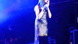 Chimène Badi en concert Live à Huy &#39; le mot fin &#39;