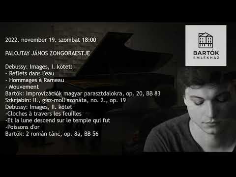 2022.11.19. PALOJTAY JÁNOS ZONGORAESTJE
