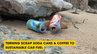 Podcast: Turning Scrap Soda Cans & Coffee To Sustainable Car Fuel