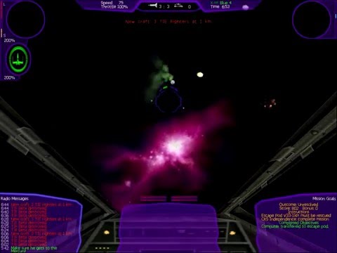 X-Wing Alliance 6x6 Protect Imperial Computer part 2