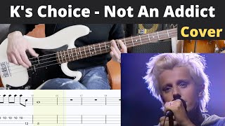 Débuter La Basse : Cover : K&#39;s Choice - Not An Addict