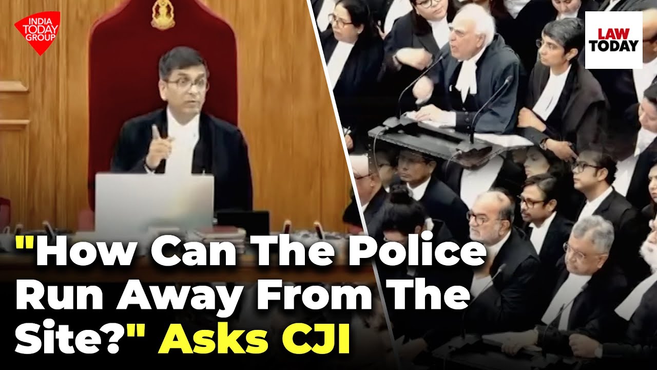 "How Can The Police Run Away From The Site?" Asks CJI Chandrachud in the Kolkata Hospital case