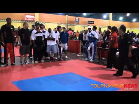 Peter Chartouni vs Venom Williams at the US Open 2011