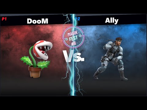 Magikfest #6 Winners Final - DooM (Piranha Plant) Vs Ally (Snake)