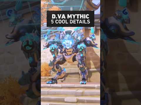Cool Dva Mythic Skin Details