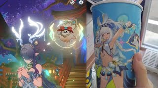 台灣【原神】聯動來了! 第一個會整點報時的限定跟寵! 絕對不能錯過!! 新式終端浮葉型!