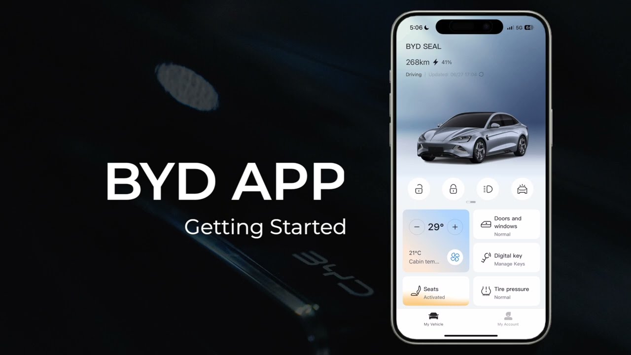 Introducing the BYD AUTO APP | Getting Started