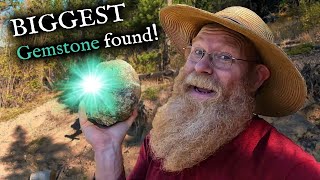 Largest Ever, Thunder-Egg Gemstone found!