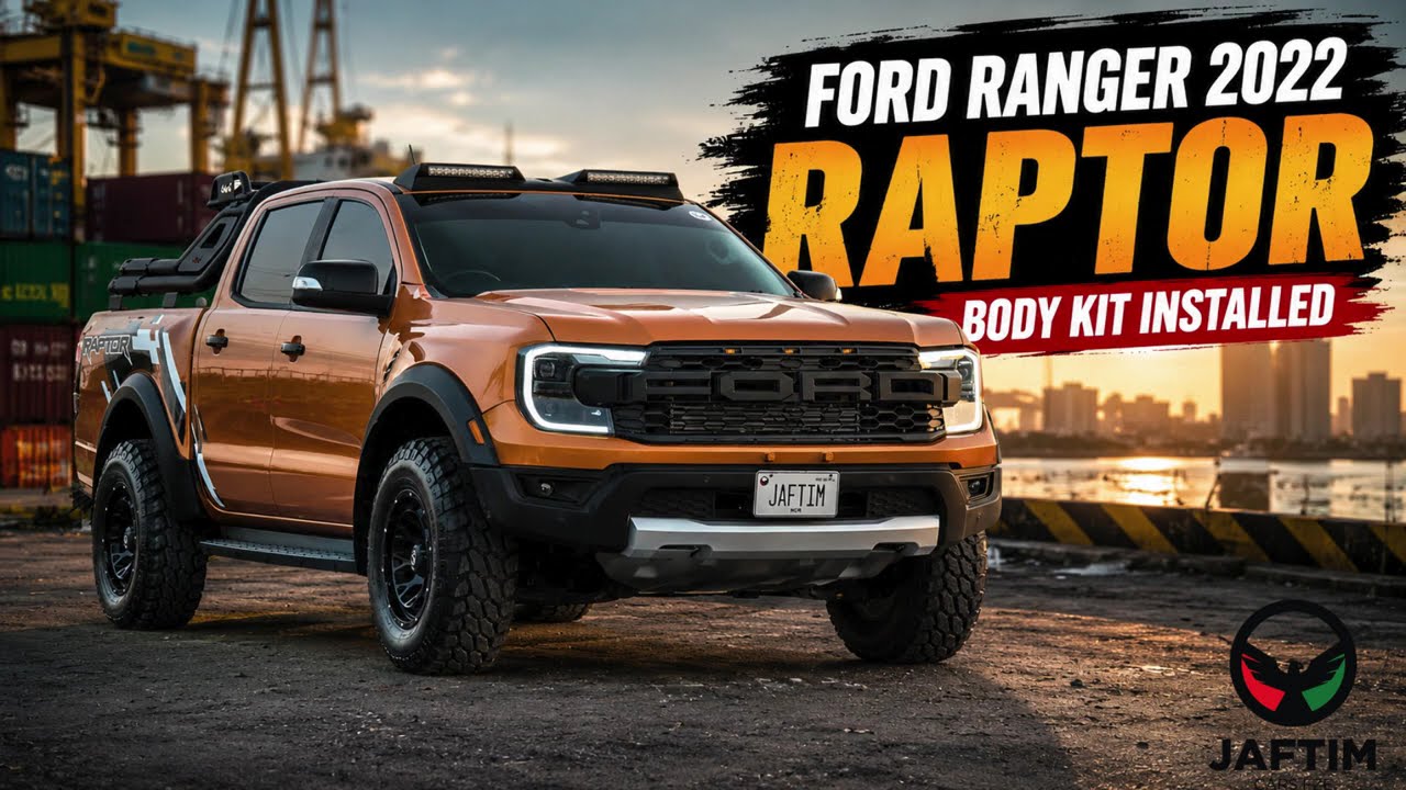 Ford Ranger RAPTOR BODY KIT INSTALLED | RHD | 3.2 DIESEL ENGINE | AT | RHD video