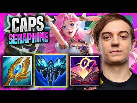 CAPS CHILLING WITH SERAPHINE! - G2 Caps Plays Seraphine MID vs Orianna! | Season 11