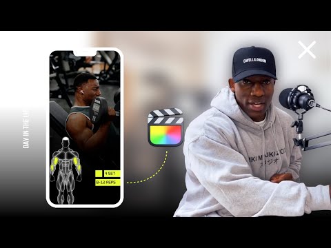 How I edit my Instagram workout Videos | On final Cut Pro - Part 1