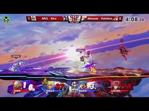 TR3 - Kiro + MVL Vs. Mewser + Polvitos - Pool 7 WSF - Smash 4 Doubles