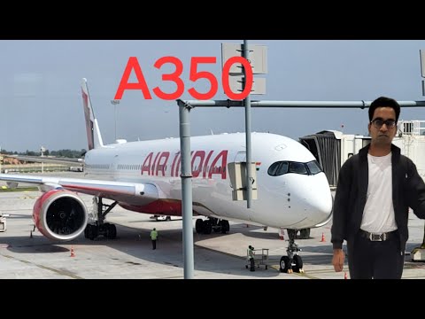 Bangalore to Mumbai Air India's brand new airbus a350 flight blog #flight #mumbai