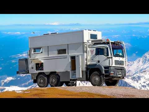 They Bought a Luxury Expedition Truck To Travel The World