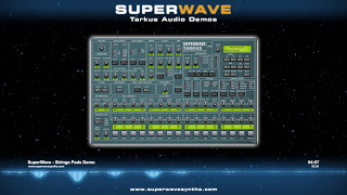 Video thumbnail for Tarkus Strings Pads Demo by SuperWave