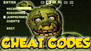 CHEAT CODES! - Five Nights at Freddy